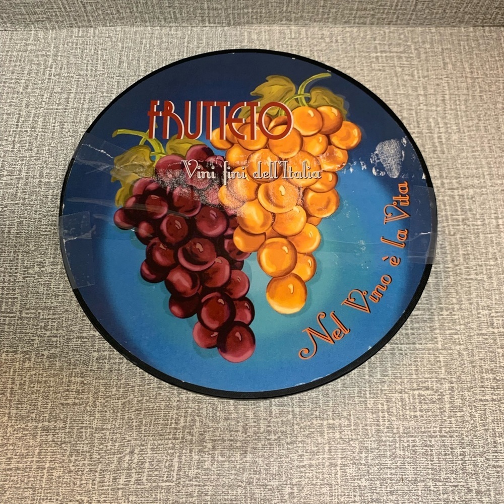 Vintage Pottery Barn Set of of Wine Bar Cocktail Plates